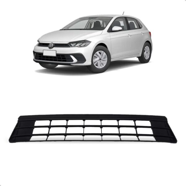 Tela Frontal Parachoque Polo 23 A 2024 Tsi Sense Confortline Plástico