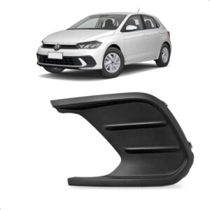 Moldura Milha Para Volkswagen Polo Confortline 2023 A 2024 Lado Esquerdo