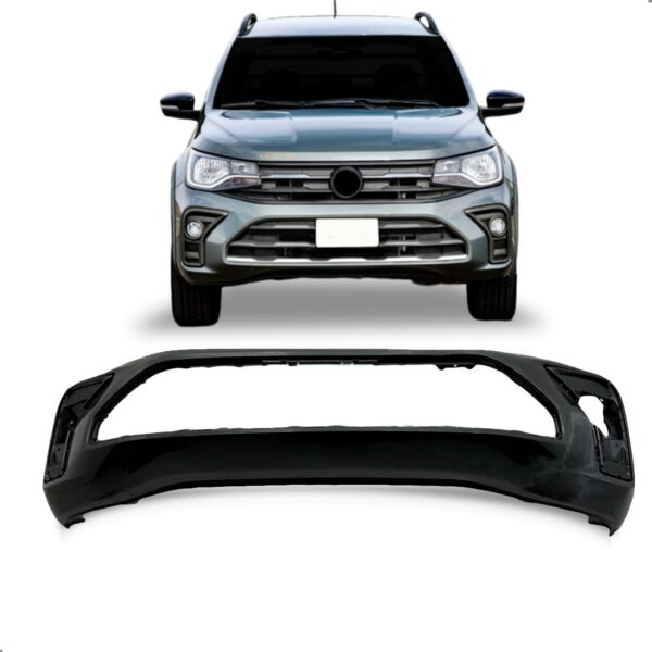 Parachoque Dianteiro Para Saveiro G8 Gviii 25 A 23 1a Linha  Preto