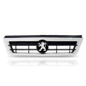 Grade Frontal Para Jumper 2004 A 2012 Moldura Branco Preto Fosco