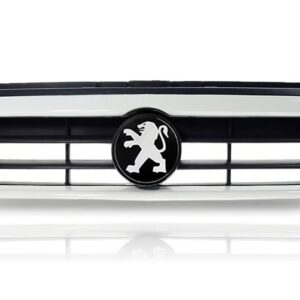 Grade Frontal Para Jumper 2004 A 2012 Moldura Branco Preto Fosco