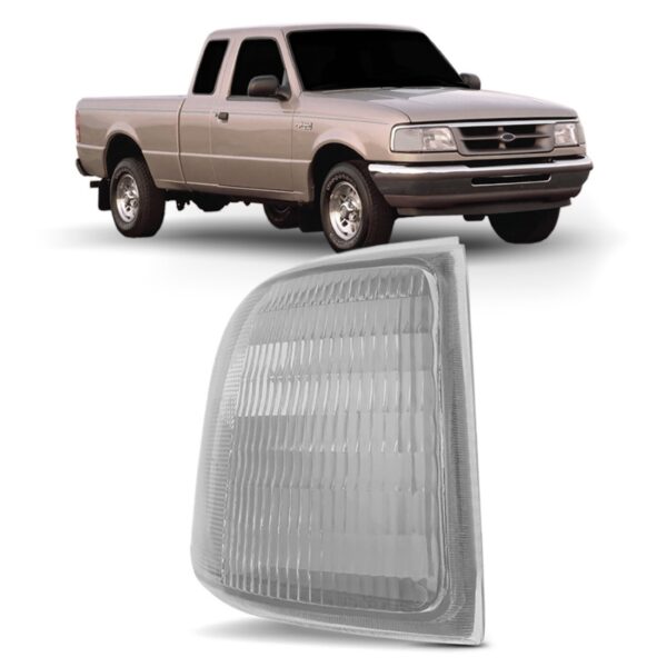 Lanterna Dianteira Pisca Ranger 1993 94 95 96 97 Cristal Lado Direito