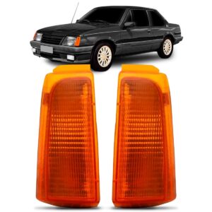 Lanterna Pisca Esquerdo Monza 84 A 87 Ambar 1ª Linha Direito