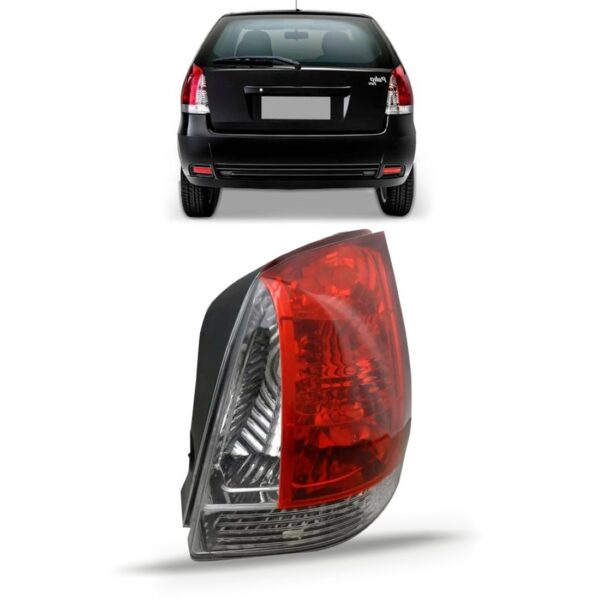 Lanterna Palio G3 04 A 08 2009 2010 2011 2012 2013 Fume Ld Direito Vermelho