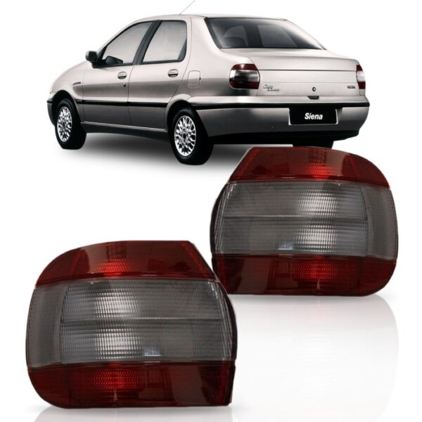 Lanterna Traseira Siena 1997 1998 1999 2000 Fume- Lado Direito
