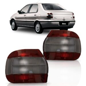 Lanterna Traseira Siena 1997 1998 1999 2000 Fume- Lado Direito