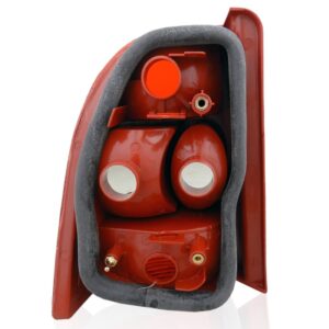 Lanterna Traseira Strada Fire 2001 A 2006 Bicolor Ld Direito Vermelho