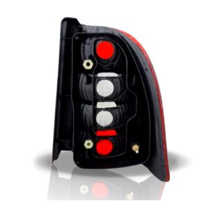 Sinaleira Traseira Fiat Strada 2005 Até 2007 Bicolor Le Esquerdo/motorista Vermelho