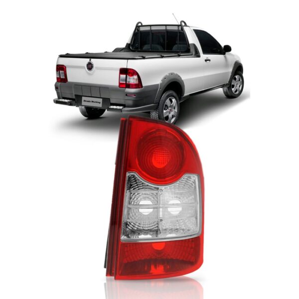 Lanterna Traseira Strada 2008 09 10 2011 2012 Direita Direito Vermelho