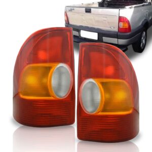 Sinaleira Traseira Strada Pick Up 96 A 99 00 Tricolor Lado Direito
