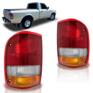 Lanterna Traseira Ranger 93 94 95 96 97 Tricolor Le 1ª Linha