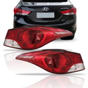 Lanterna Elantra  2011 2012 2013 Lado Esquerdo Esquerdo Vermelho
