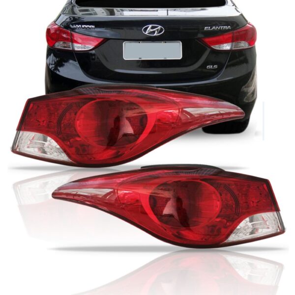 Lanterna Elantra  2011 2012 2013 Lado Esquerdo Esquerdo Vermelho