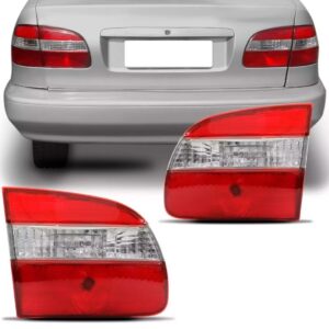 Lanterna Traseira Corolla 1998 1999 00 01 02 Tampa 1ª Linha Direito Bicolor
