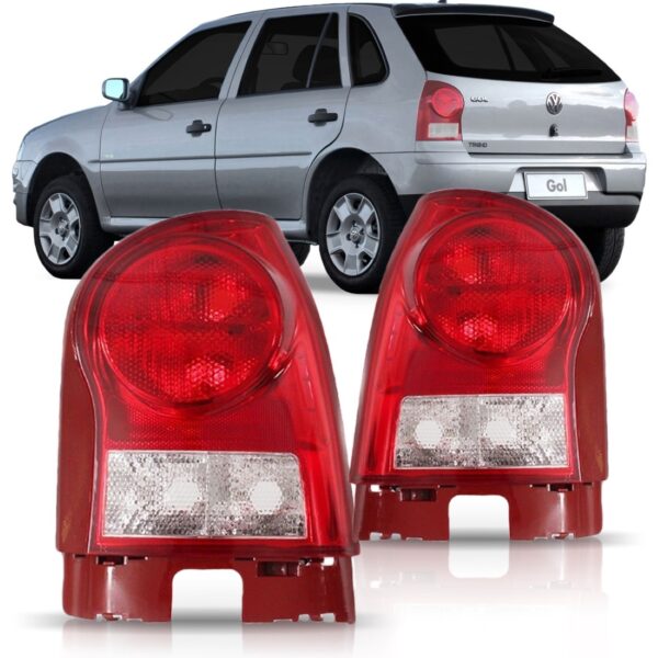 Lanterna Traseira Gol G4 2004 A 2012 Bicolor 1ª Linha Direito Bicolor