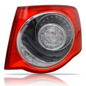 Lanterna Traseira Jetta 2007 A 2010 Bicolor Canto Ld Direito