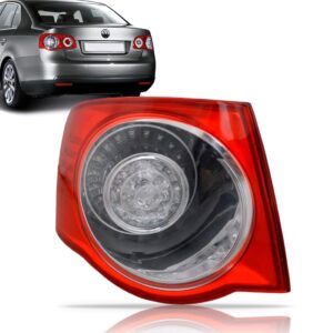 Lanterna Traseira Jetta 2007 2008 2009 2010 Esquerdo/motorista Bicolor