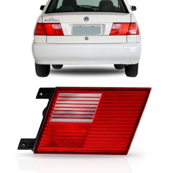 Lanterna Traseira Tampa Ré Santana 98 A 2006 Direita Direito Vermelho
