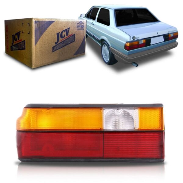 Lanterna Traseira Voyage 1991 92 93 A 1996 S/soquete Ambar Lado Esquerdo