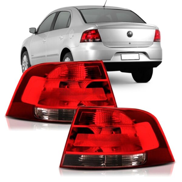 Lanterna Traseira Voyage G5 Gv Fumê 2009 2010 2011 Lado Direito