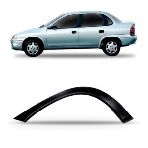 Moldura Paralama Corsa Sedan Classic 1996 A 2010 Traseiro Lado Direito