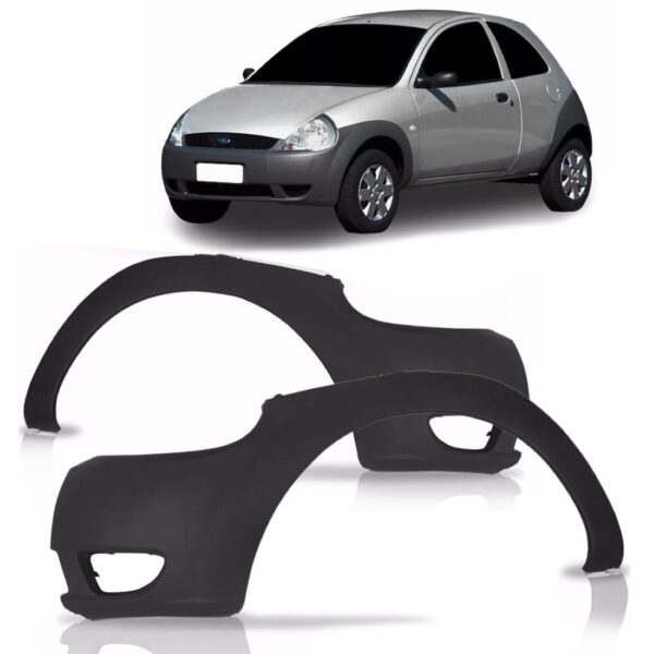 Parachoque Ford Ka 2002 A 2007dianteiro Direito 1a Linha