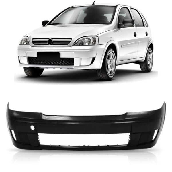 Parachoque Dianteiro Corsa Montana 2007/2012 1a Linha Novo Preto