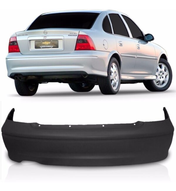 Parachoque Traseiro Vectra 2000/2005 Para Pintura 1a Linha