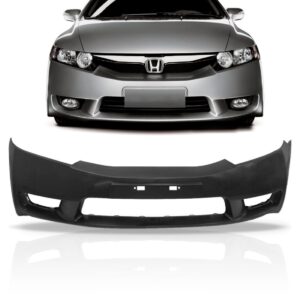 Parachoque Dianteiro Honda New Civic 2009 2010 2011 Preto