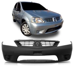Envolvente Dianteiro Logan 2007 A 2010 S/furo Milha Novo Preto