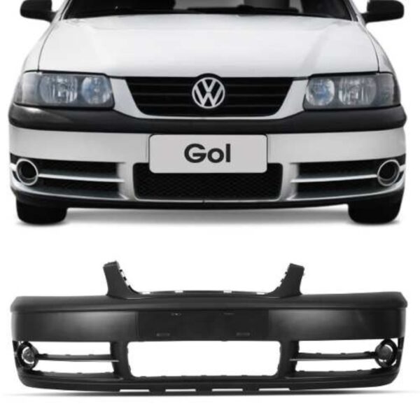 Parachoque Dianteiro Para Gol G3 Fase 2 2002 A 04 1a Linha  Preto