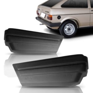 Ponteira Parachoque Traseiro Gol 1984 1985 1986 Preto Lado Direito