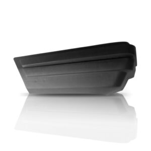 Ponteira Parachoque Traseiro Gol 1984 1985 1986 Preto Lado Direito