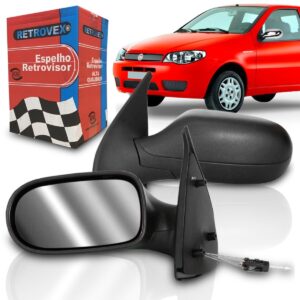 Retrovisor Palio 2p 2004 2005 2006 2007 Flex Fiat