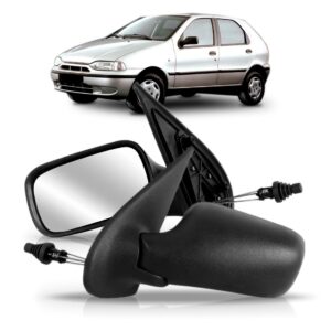 Retrovisor Palio Siena 1996 A 1999 4 Portas Manual Lado Esquerdo