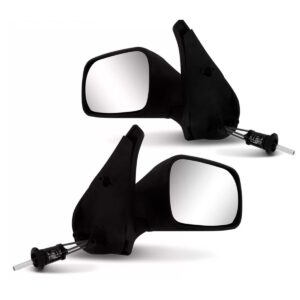 Retrovisor Uno Fire 2001 2002 03 2004 C/ Controle 4p Lado Direito