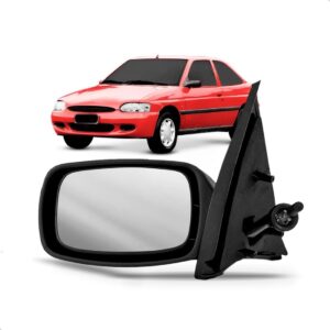 Retrovisor Escort Zetec 1997 A 2000 Manual Lado Esquerdo
