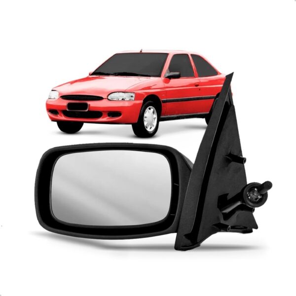 Retrovisor Escort Zetec  1997 A 2000 Manual Lado Esquerdo