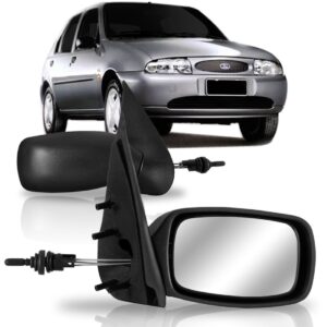 Retrovisor Fiesta 1996 1997 1998 1999 2000 2001 Manual- Direito