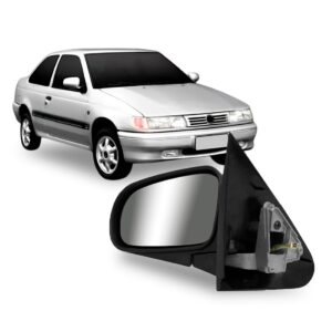 Retrovisor Logus Pointer 94 A 99 Manual Controle Retrovex Lado Esquerdo