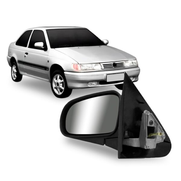 Retrovisor Logus Pointer 94 A 99 Manual Controle Retrovex Lado Esquerdo