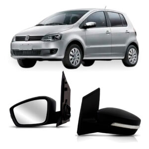 Retrovisor Fox 2010 2011 2012 Com Pisca Seta Manual Le