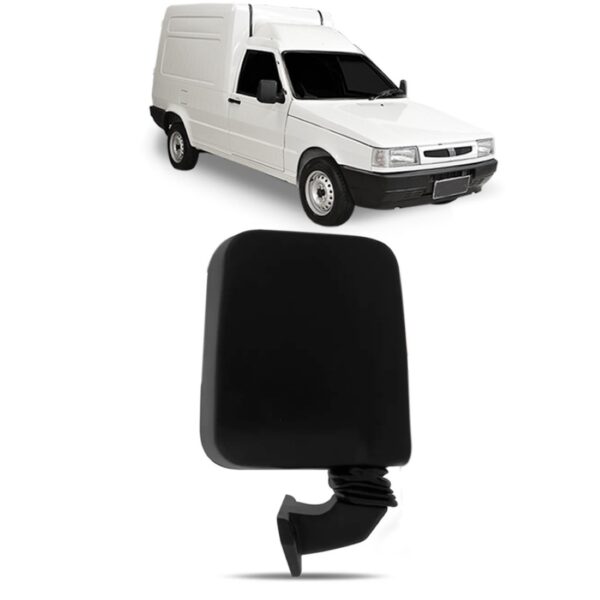 Retrovisor Fiorino 1993 A 1997 Fixo Modelo Grande Lado Esquerdo