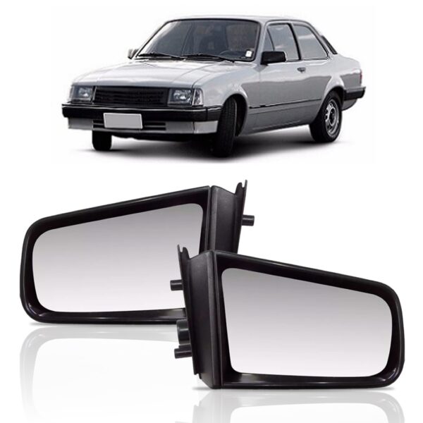 Retrovisor Chevette 1987 1988 1989 1990 1991 92 93 1994 Fixo Lado Esquerdo