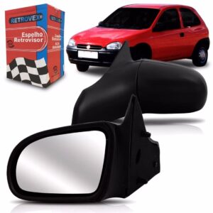 Retrovisor Fixo Para Corsa 1995 A 2002 Hatch Sedan Classic Lado Esquerdo