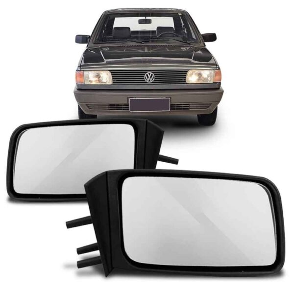 Retrovisor Vw Gol 1987 1988 1989 1990 1991 1992 A 1994 Fixo Lado Direito
