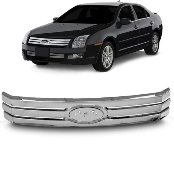 Grade Radiador Para Fusion 2006 2007 2008 2009 Cromada