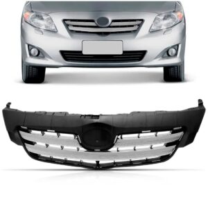 Tela Frontal Radiador Corolla Friso Cromado Seg 2009 A 2011
