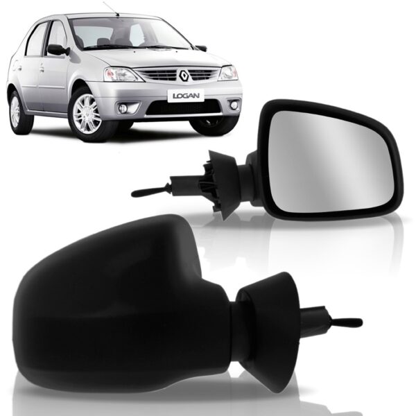 Retrovisor Para Sandero/logan  2009 A 2013 Lado Direito