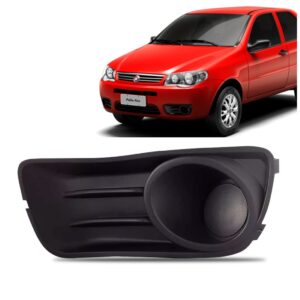 Moldura Grade Milha Palio Way Economy 2008 A 2016 Sem Furo Lado Esquerdo